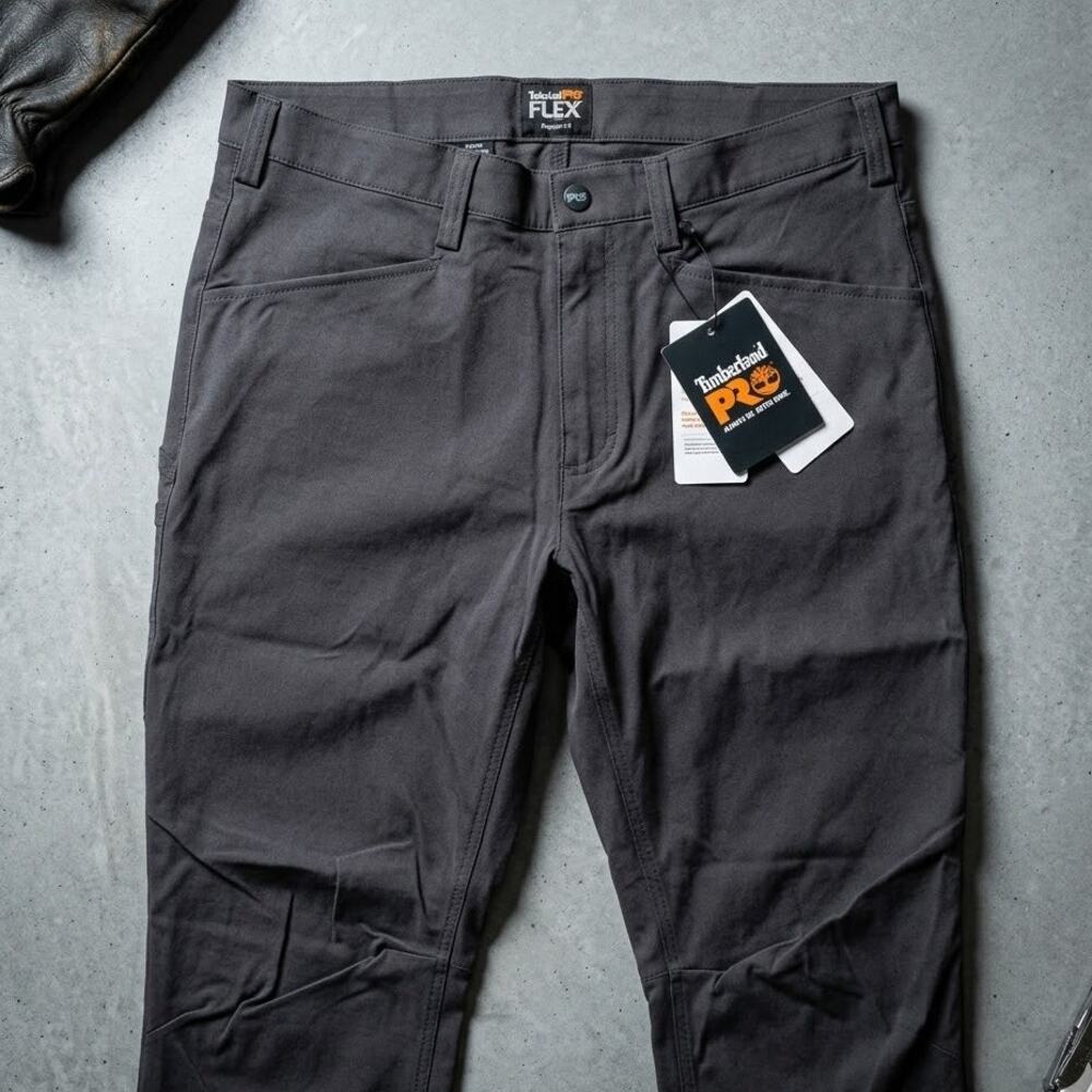 NWT Timberland PRO Flex Lightweight Work Pants 34x30 Asphalt Grey Vented
